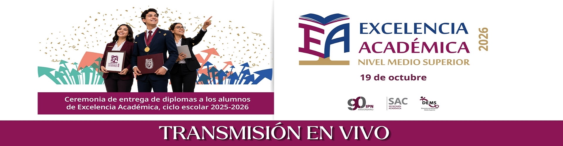 Transmision excelencia académica